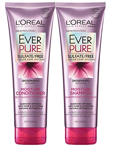 L'Oreal Paris EverPure Rosemary Moisture Bundle: Shampoo & Conditioner 8.5 OunceÃ‚ Each - Click to Buy