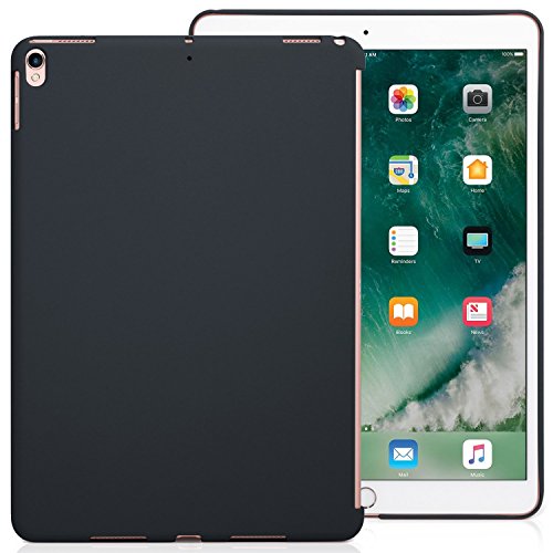 KHOMO iPad Air 3 10.5 (2019) / iPad Pro 10.5 (2017) Rear Case Hard Shell Compatible with Smart Cover / Keyboard - Charcoal Gray - Click to Buy