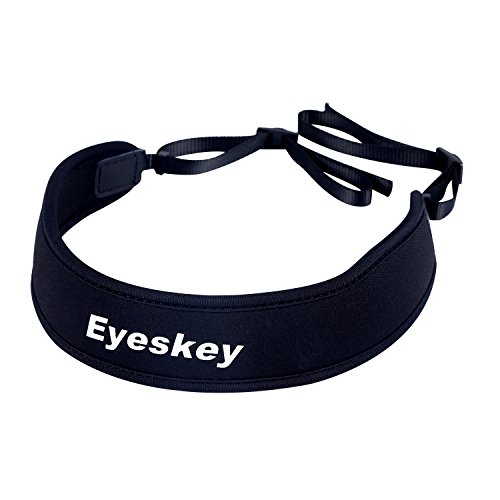 Eyeskey Soft Black Universal Camera/Binoculars Shoulder Strap Neck Belt, Comfortable and Stylish - Click to Buy