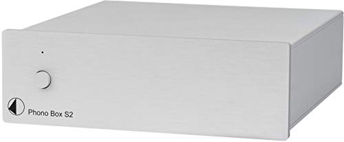 Pro-Ject Phono Box S2, „Best Buy“ MM/MC Phono Vorverstärker (Silber) - Click to Buy
