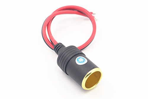 SMAKN 12V 30A Female Car Cigar Cigarette Lighter Socket Plug Connector Adapter - Click to Buy