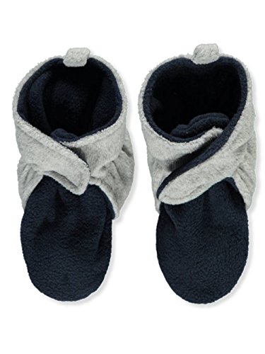 Hudson Baby Baby Cozy Fleece Booties with Non Skid Bottom - Click to Buy