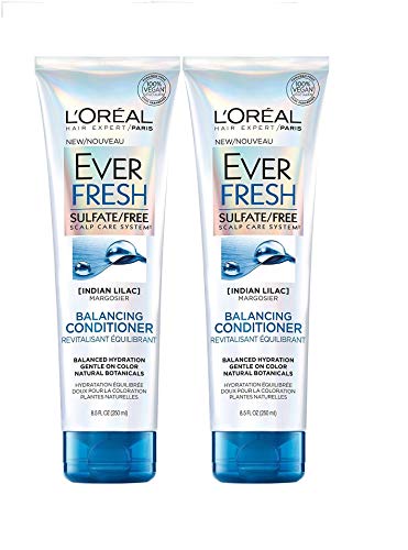 L'Oreal Paris EverFresh Balancing Conditioner Sulfate-Free, 8.5 Fluid Ounce (Pack of 2) - Click to Buy