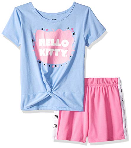 Hello Kitty Girls Girls' Baseball Themed Mesh Short Set - Click to Buy