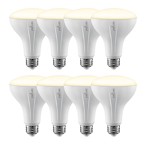 Sengled E12-N14WA_8P BR30 Smart Alexa 65W Equivalent, 650 Lumen LED Light Bulbs with E26 Base, 2.4G and 5G, Hub Required, 8 Pack, Warm White, 8 Pack - Click to Buy