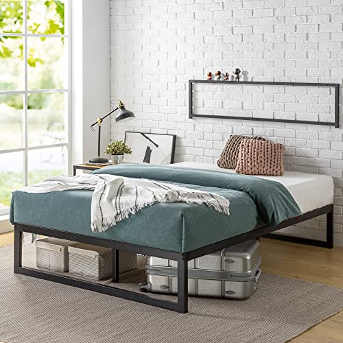 ZINUS Abel Metal Platform Bed Frame, Mattress Foundation with Steel Slat Support, No Box Spring Needed, Easy Assembly, Queen - Click to Buy