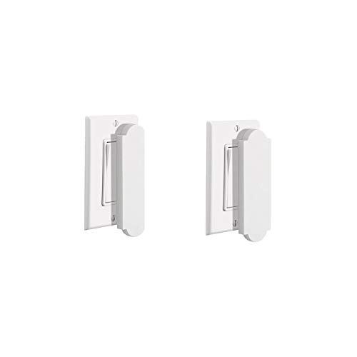 Ybm Home Housse de commutateur magnétique et prise de courant Switch & Outlet Cover Modern blanc - Click to Buy