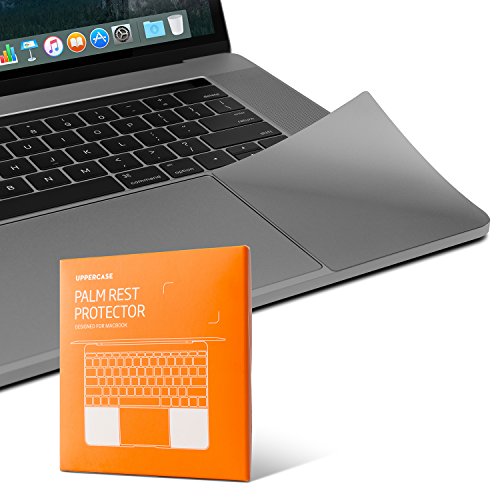 UPPERCASE Premium Handballenauflage Schutz-Set für MacBook Pro 15 Zoll 2016+ (Space Gray) - Click to Buy
