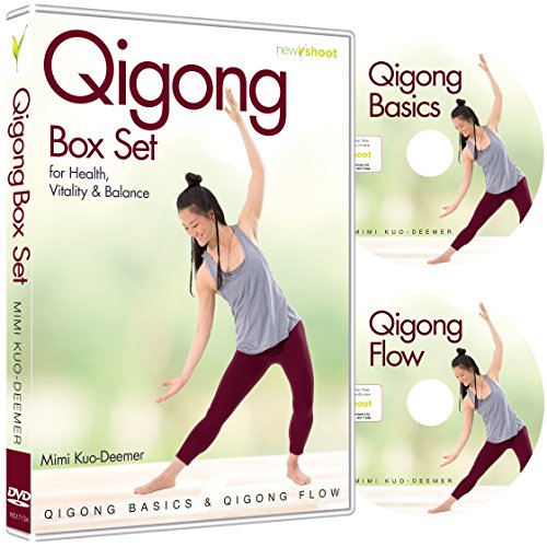 Qigong Box Set (2 DVD's, Qigong Basics & Qigong Flow) with Mimi Kuo-Deemer - Click to Buy