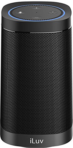 iLuv AUD Dock, Amazon Echo Dot Docking Audio Speaker with Powerful Dynamic Digital Sound, Portability, Plug & Play, Aux-in Port, Rechargeable Battery, and Micro USB Cable (Black) - Click to Buy