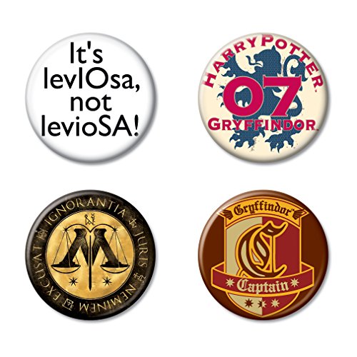 Ata-Boy Harry Potter Favorites Assortment #6 Set of 4 1.25" Collectible Buttons - Click to Buy