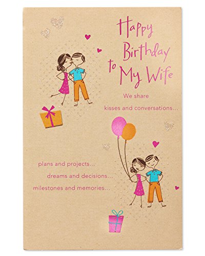 American Greetings Birthday Card for Wife (We Share) - Click to Buy