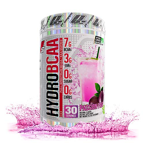 HydroBCAA BCAA/EAA Full Spectrum Matrix, 7g BCAAs, 3g EAAs, 0g Sugar, 0g Ccarbs, 30 servings, 15.3 oz. (Passionfruit Flavor) - Click to Buy