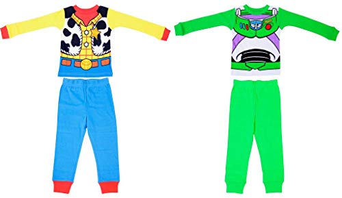 Disney Boys' Toy Story 4-Piece Cotton Pajama Set - Click to Buy