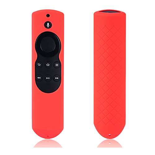 Case for Fire TV or TV Stick Remote,Rukoy Protective Case for 5.9'' Amazon Fire TV or Fire TV Stick Remote with Alexa Voice (Red) - Click to Buy