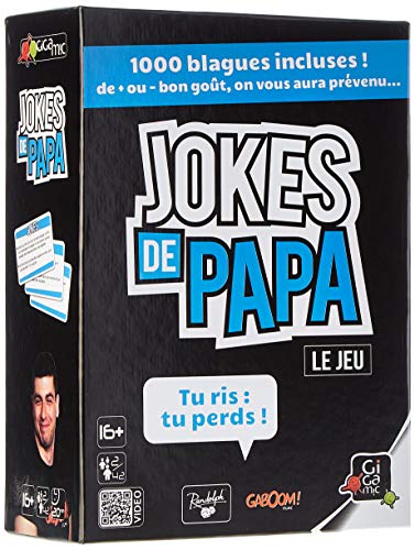 Gigamic Jokes de Papa, Jeu d'ambiance, 16 ans to 99 ans, Noir - Click to Buy