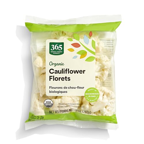 365 by Whole Foods Market, Organic Cauliflower Florets, 10 Ounce - Click to Buy