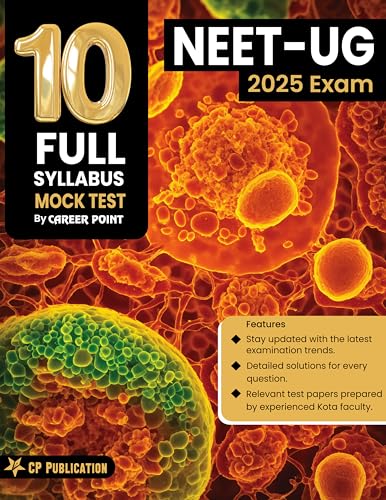 10 Full Syllabus Mock Tests for NEET By Career Point, Kota