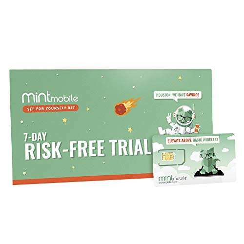 Mint Mobile See for Yourself Kit | Verify Compatibility with Our Talk, Text & Data Plans (3-in-1 GSM SIM Card) - Click to Buy