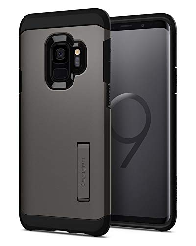 Spigen Tough Armor Works with Samsung Galaxy S9 Case (2018) - Gunmetal - Click to Buy
