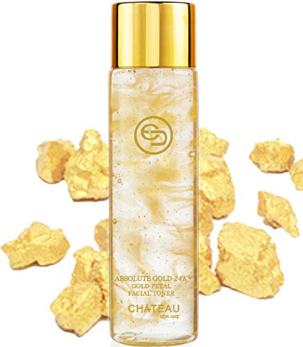 Absolute Gold 24K Gold Petal Facial Toner - 24 Karat Gold/Collagen. for All Skin Types. 3.33 Fl.oz - 100 ml. - Click to Buy