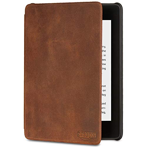 All-new Kindle Paperwhite Premium Leather Cover (10th Generation-2018), Rustic - Click to Buy