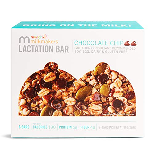Milkmakers Lactation Bars, Chocolate Chip, 6 Count - Click to Buy