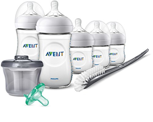 Philips Avent Natural Baby Bottle Newborn Starter Gift Set, SCD206/02 - Click to Buy