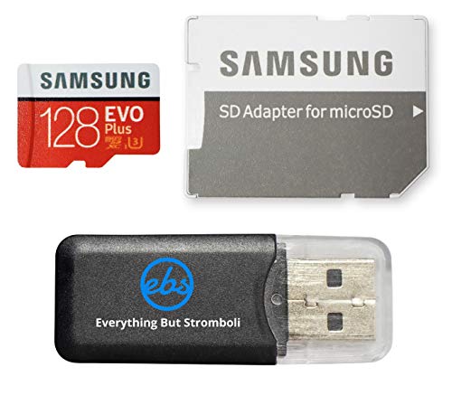 Samsung Galaxy S9 Memory Card 128GB Micro SDXC EVO Plus Class 10 UHS-1 S9 Plus, S9+, Cell Phone Smartphone with Everything But Stromboli (TM) Card Reader (MB-MC128) - Click to Buy