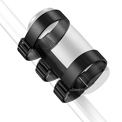 WALI Portable Speaker Mount for Outdoor Golf Cart Railing, Bike or Boat, Adjustable Strap Fits Most Bluetooth Wireless Speakers Attachment Accessory Holder (SSH001-B), Black - Click to Buy
