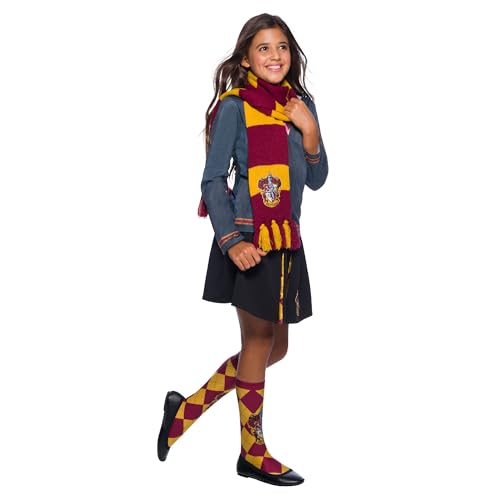 Rubies Official Harry Potter Gryffindor Deluxe Scarf, Costume Accessory Adults/Childs One Size Age 6 Years Halloween - Click to Buy