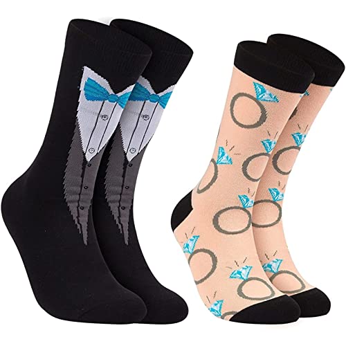 Toe-Tally Sox LJ-NHJGN-020118-03-1 Chaussettes Mariage Taille Unique - Click to Buy
