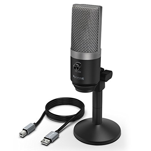 Fifine USB Microphone, PC Microphone for Mac and Windows Computers,Optimized for Recording,Streaming Twitch,Voice Overs,Podcasting for YouTube,Skype Chats-K670 - Click to Buy