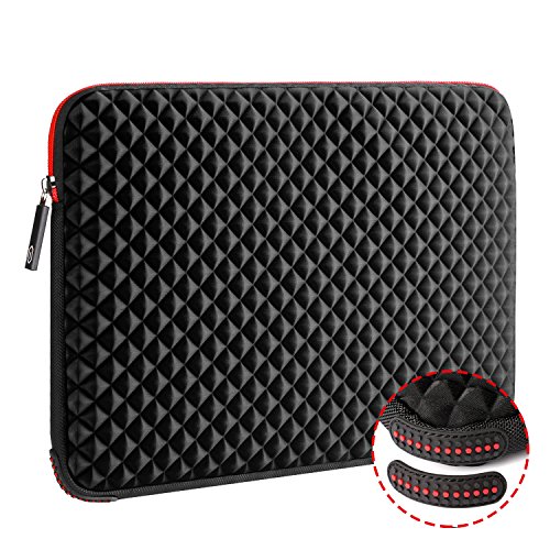 WIWU 17.3 Inch Diamond Laptop Sleeve Case Cover with Super Corner Protection Carrying Computer Briefcase for MacBook Pro Air IG Gram Dell Inspiron MSI HP Pavilion Lenovo ideapad Acer HP Omen Alianware - Click to Buy