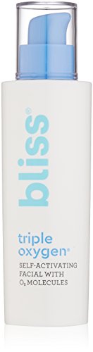 Bliss - Triple Oxygen Bubble Mask | Self-Activating Facial with O2 Molecules Cleanses, Detoxifies & Exfoliates | Leaves Skin Glowing & Energized | Vegan | Cruelty Free | Paraben Free | 1.7 fl. oz. - Click to Buy
