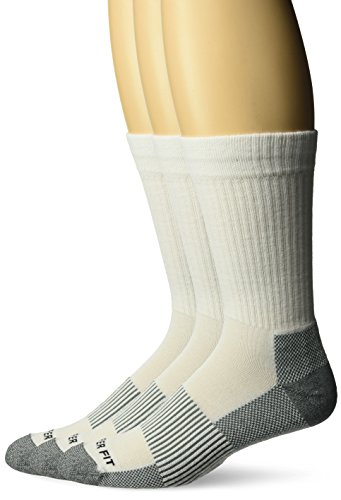 Copper Fit Men's Performance Sport Cushion Crew Socks (3 pair) - Click to Buy