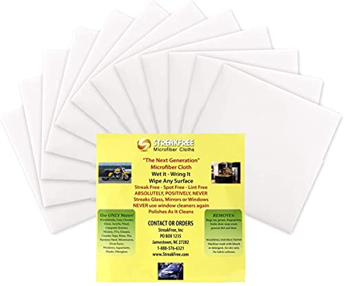 Streak Free Microfiber Cloth"As Seen on TV" 12 Pack (12) - Click to Buy