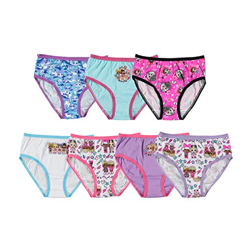 L.O.L. Surprise! girls L.o.l. Surprise! Girls' Briefs, Panties Multipack Underwear, Lol 7pk, 6 US - Click to Buy