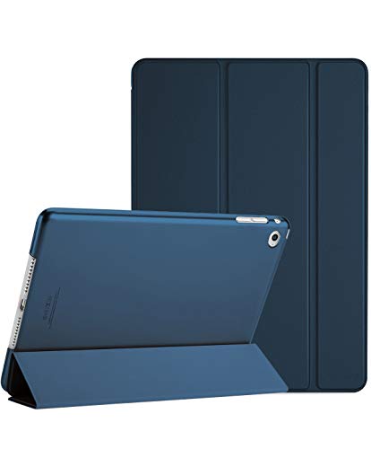 ProCase Smart Case for iPad Mini 4 2015(Model: A1538 A1550), Ultra Slim Lightweight Stand Case with Translucent Frosted Back Smart Cover for iPad Mini 4th Gen 2015 7.9 Inch -Navy Blue