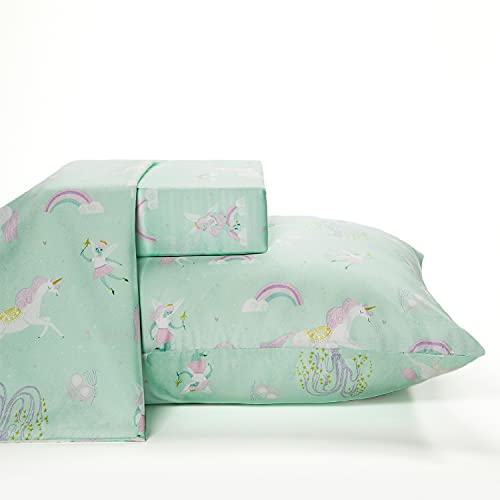 Where The Polka Dots Roam Full Fairytale Print Sheet Set for Kids Bedding - Double Brushed Ultra Microfiber Luxury Bedding Set - Click to Buy
