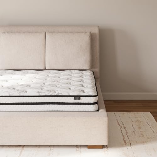 Signature Design by Ashley Twin Size Chime 8 Inch Medium Firm Innerspring Mattress with Pressure Relief Quilt Foam - Click to Buy