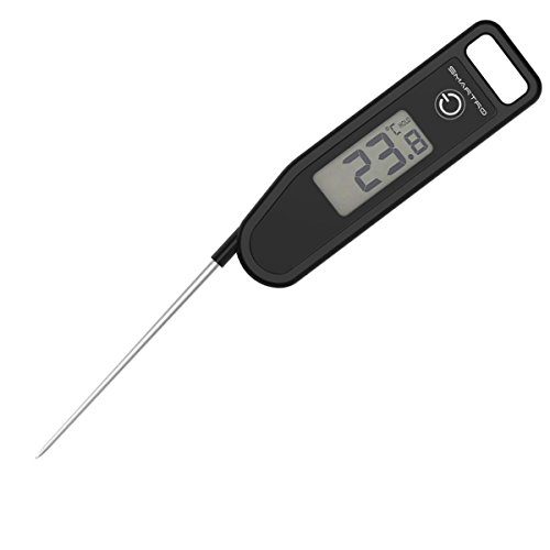 SMARTRO Meat Thermometer Instant Read Cooking Food Thermometer Digital Touch-Screen Thermometer for Candy, BBQ, Kitchen, Grilling, Smoker - Click to Buy