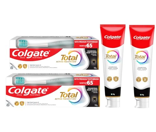 Colgate Total Charcoal Deep Clean Toothpaste 120gm - Click to Buy