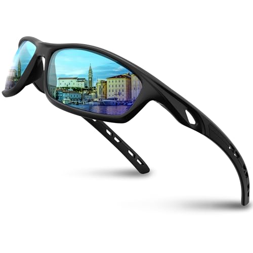 RIVBOS Sunglasses for Men Women Polarized UV Protection Sports Fishing Driving Shades Cycling RB833 - Click to Buy