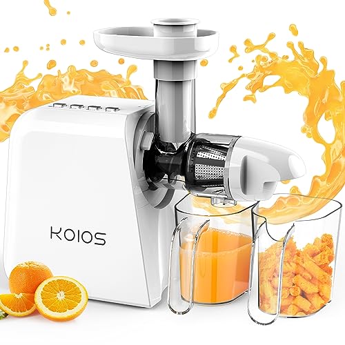 KOIOS Juicer, High Juice Yield and GERMANY EMGEL Motor with 2-Year Extended Warranty - Click to Buy