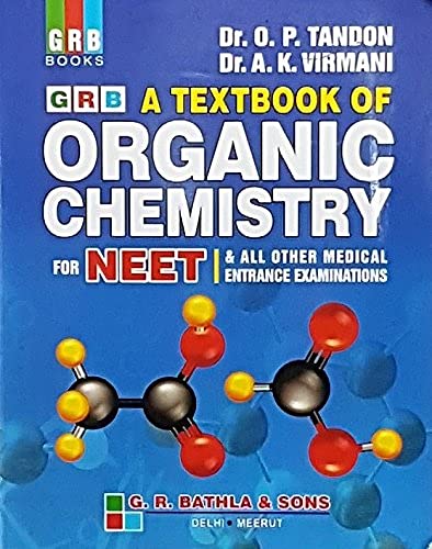 A Textbook of Organic Chemistry for NEET (2018-19 Edition) - Click to Buy