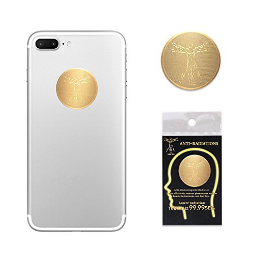6 Pack- EMF Protection Cell Phone Anti Radiation Protector Sticker, Negative Ions EMF Blocker for Mobile Phones,Laptop and All Electronic Devices - Click to Buy