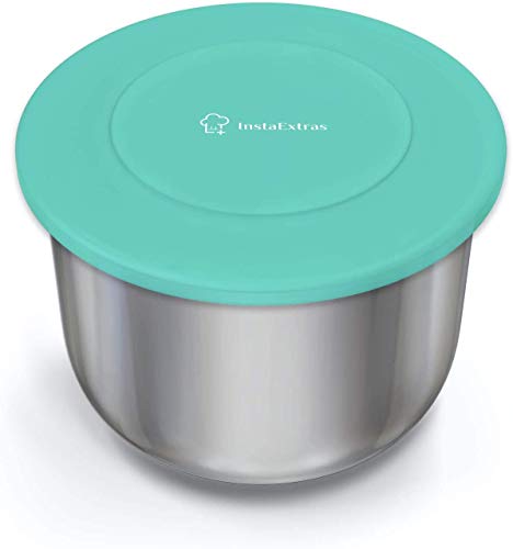Silicone Lid Fits Instant Pot - 6 Quart Inner Cover for IP Duo-60, Nova, Plus, Max, Lux, Gem, Viva, Smart Wifi & More Best Insta-Pot Sealing QT Pressure Cookers – 5qt 6qt Models - Click to Buy