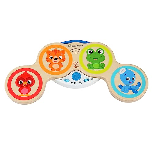 Baby Einstein Magic Touch Drums Wooden Drum Musical Toy, Ages 6 months and up - Click to Buy