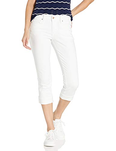 Signature by Levi Strauss & Co. Gold Label Womens Mid-Rise Slim Fit Capris Jeans - Click to Buy